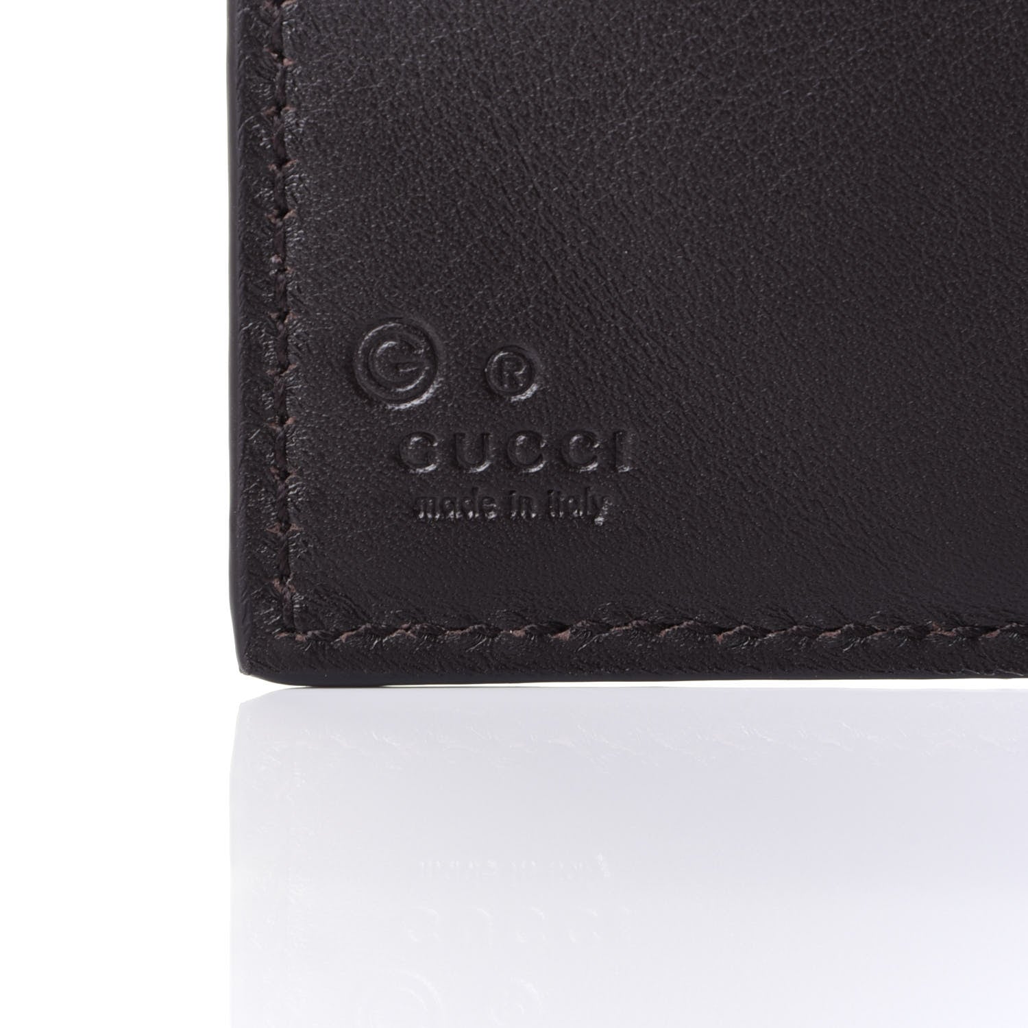 Gucci Microguccissima Bi-Fold Wallet Testa di Moro 6 of 7