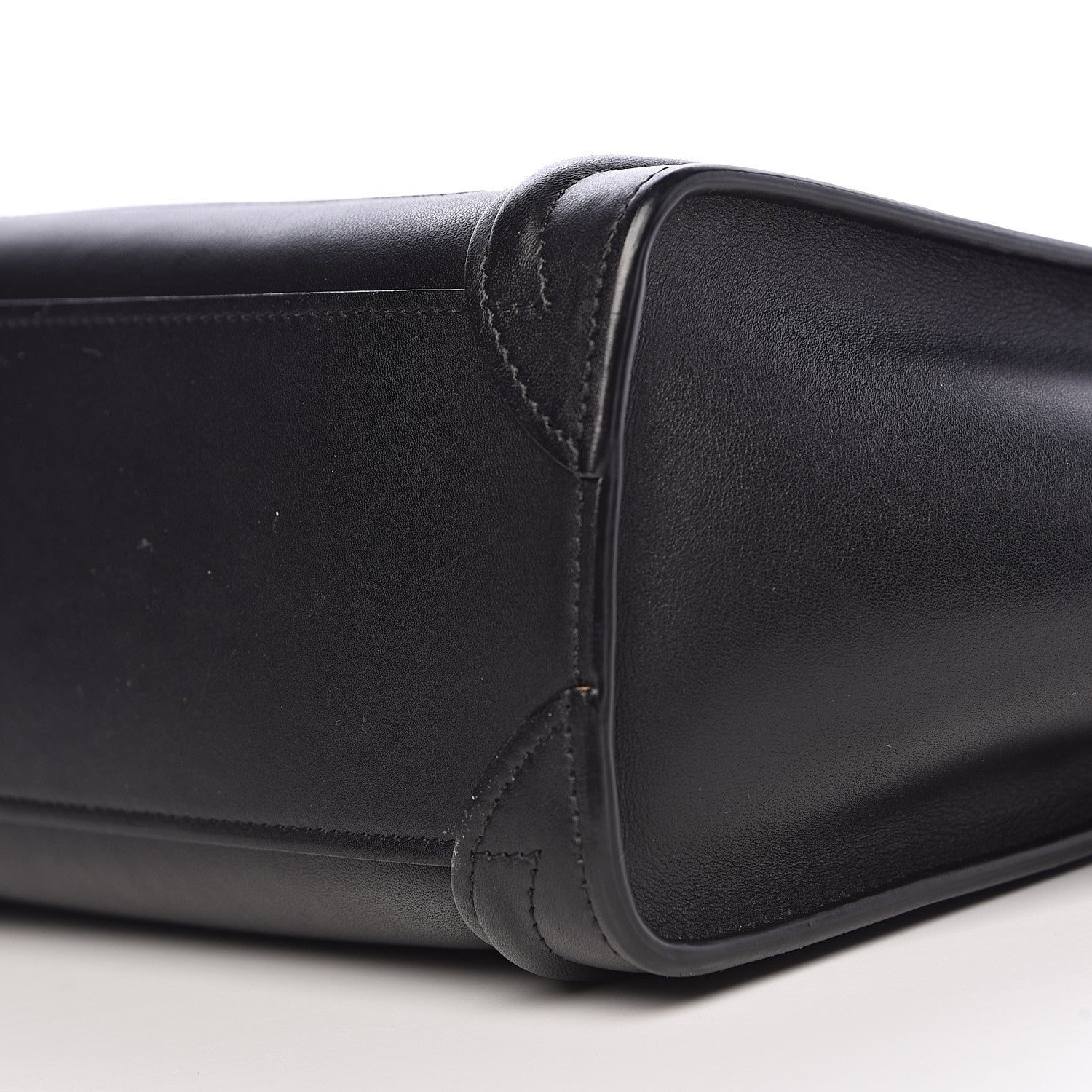 Celine Smooth Calfskin Nano Luggage Black 10 of 11