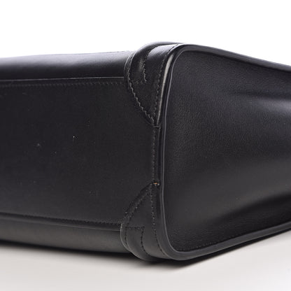 Celine Smooth Calfskin Nano Luggage Black 10 of 11