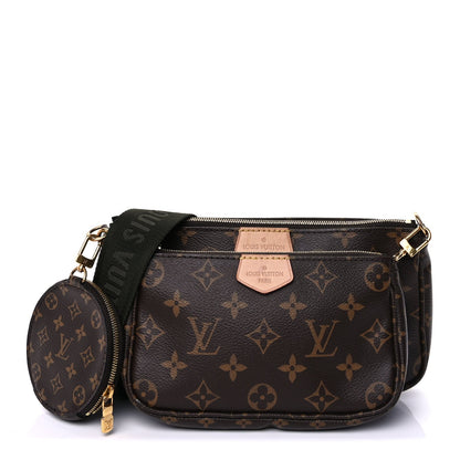 Louis Vuitton Monogram Multi Pochette Accessories Kaki 2 of 10