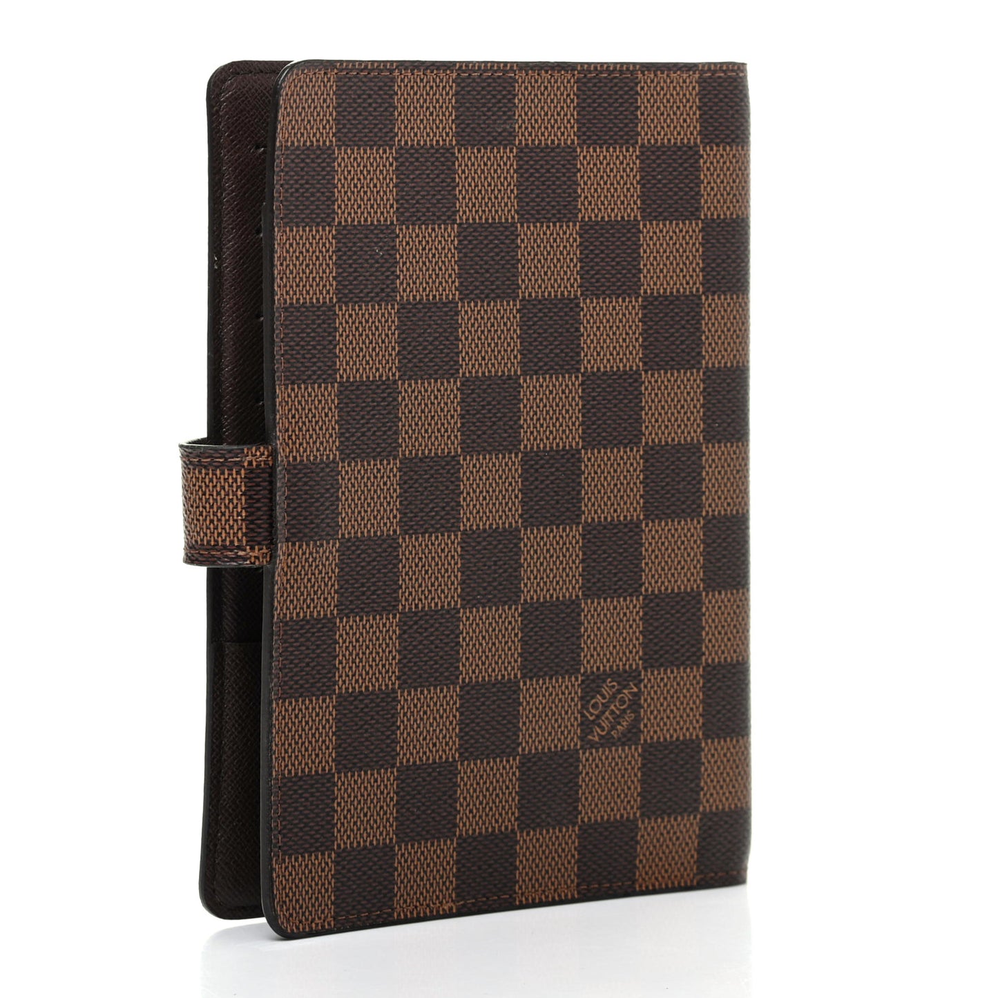 Damier Ebene Medium Ring Agenda Cover