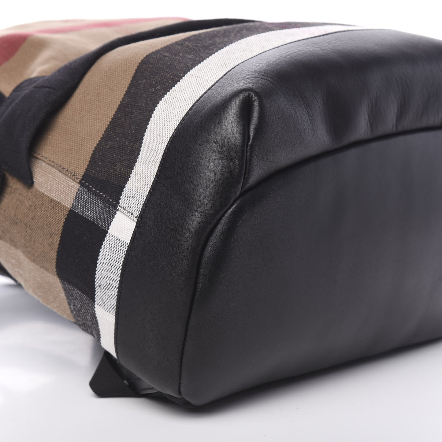 Jute Calfskin Mega Check Children's Backpack