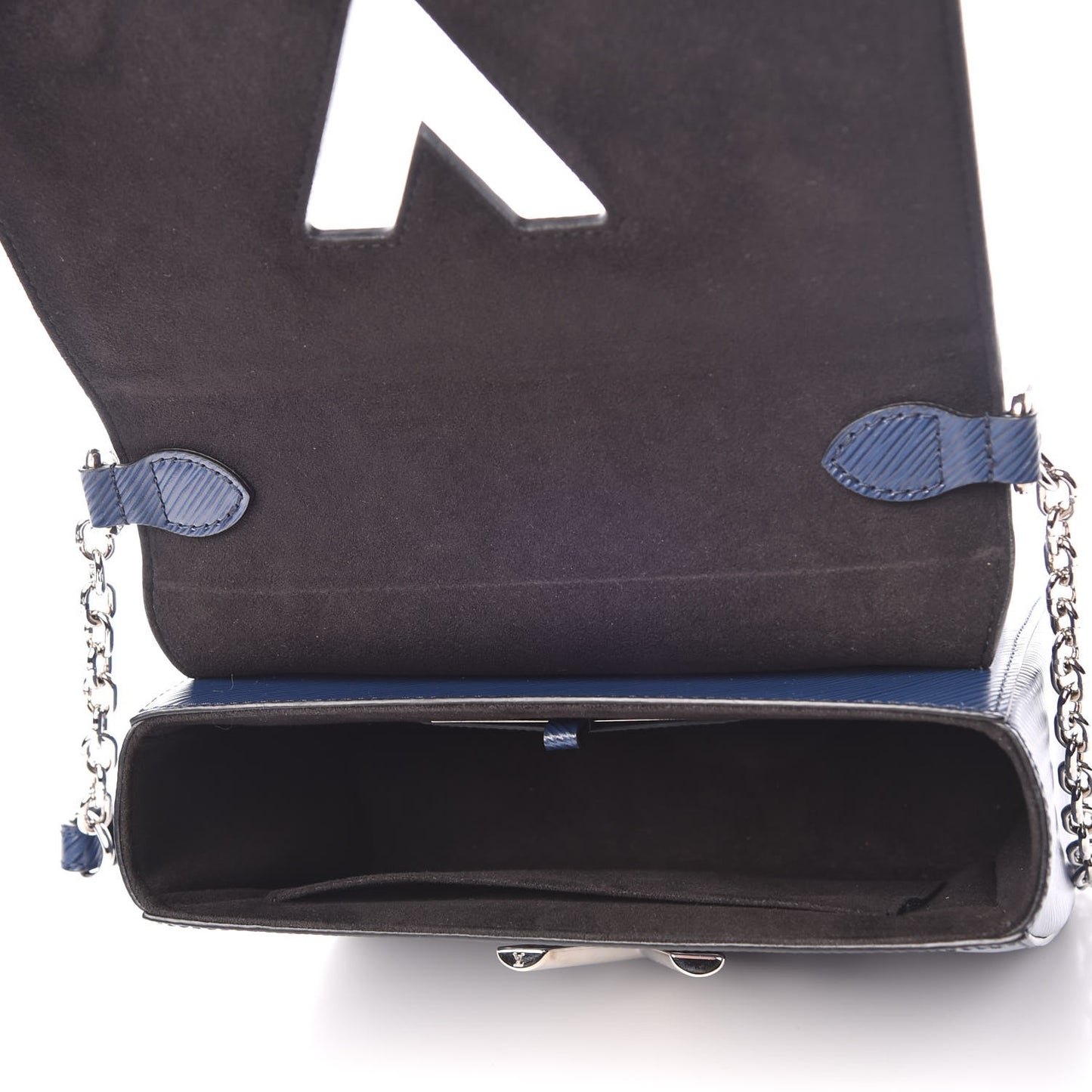 Epi Twist Shoulder Bag MM Indigo