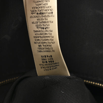 Burberry Prorsum Check Jacquard Orchard Bowling Bag Gold Black 7 of 13