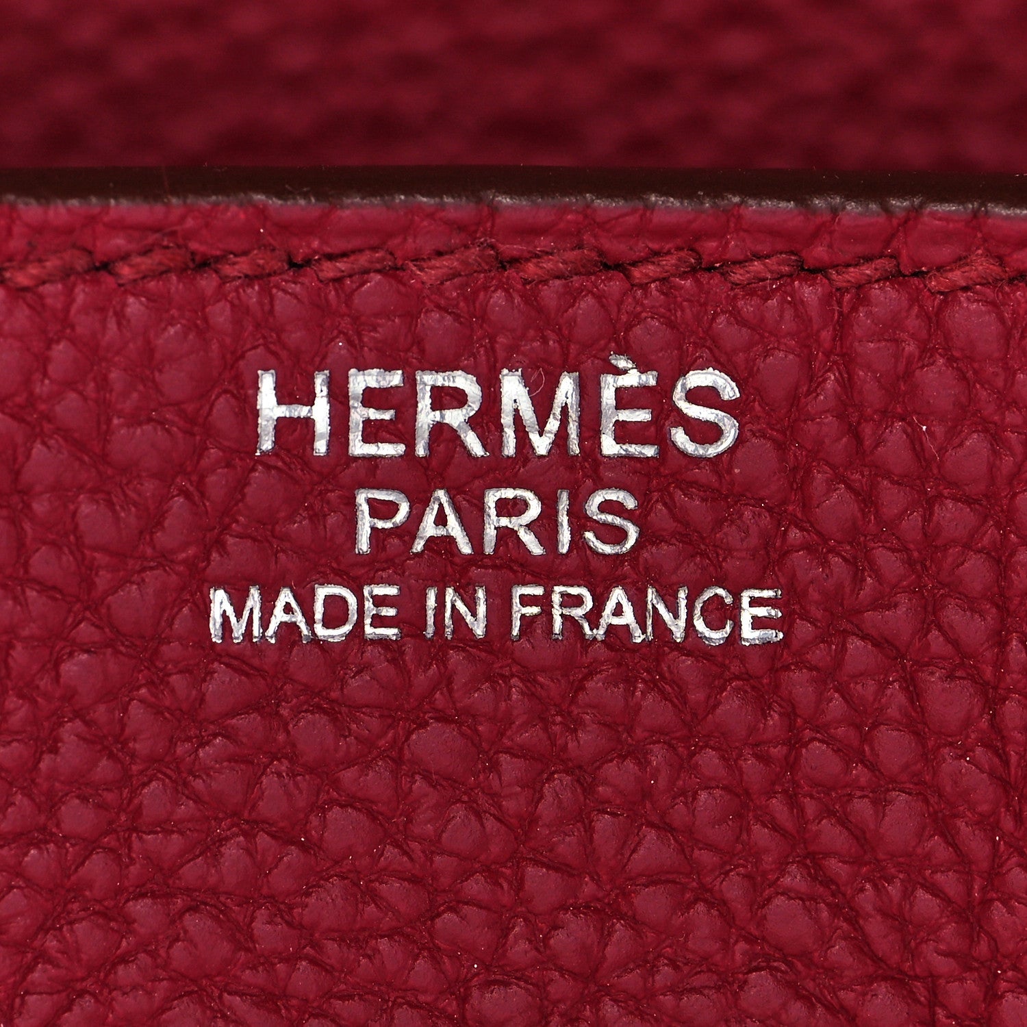 Hermes Togo Birkin 30 Rubis 8 of 38