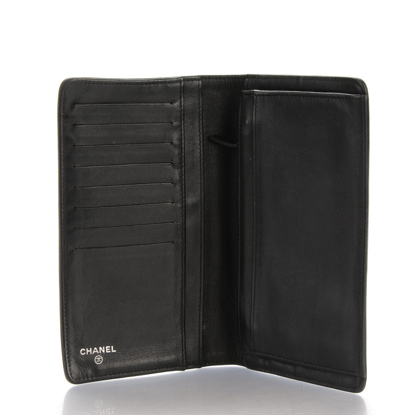 Caviar Timeless CC Yen Wallet Black