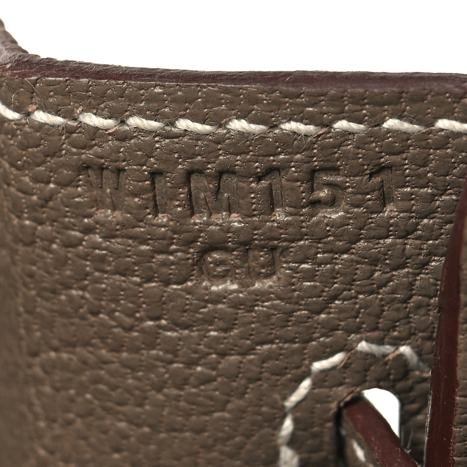 Hermes Togo Birkin 25 Etoupe 7 of 11