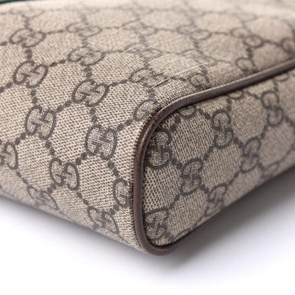 Gucci GG Supreme Monogram Web Medium Ophidia Messenger Bag Brown 10 of 10
